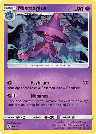 Mismagius - SM245 - SM Promos - SM245