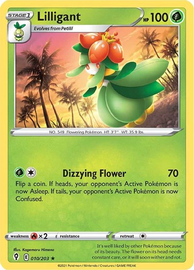 Lilligant - SWSH07: Evolving Skies - 010/203