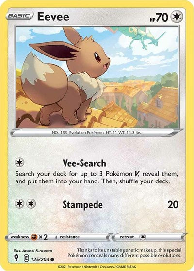 Eevee - SWSH07: Evolving Skies - 125/203