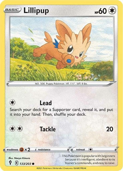 Lillipup - SWSH07: Evolving Skies - 133/203