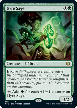 Gyre Sage - Commander: Innistrad: Midnight Hunt - 140