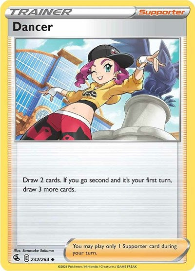 Dancer - SWSH08: Fusion Strike - 232/264 REVERSE HOLOFOIL