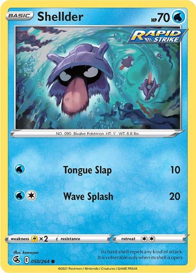 Shellder - SWSH08: Fusion Strike - 050/264