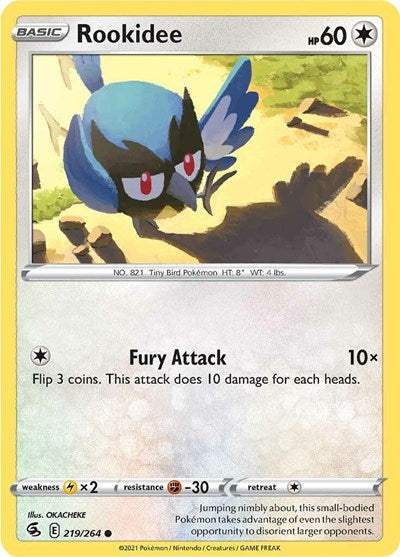 Rookidee - SWSH08: Fusion Strike - 219/264