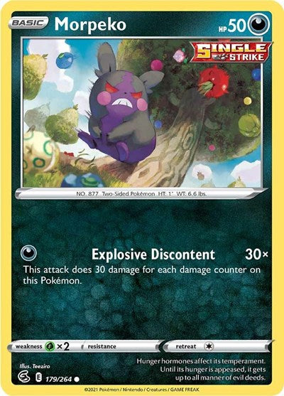 Morpeko (179) - SWSH08: Fusion Strike - 179/264