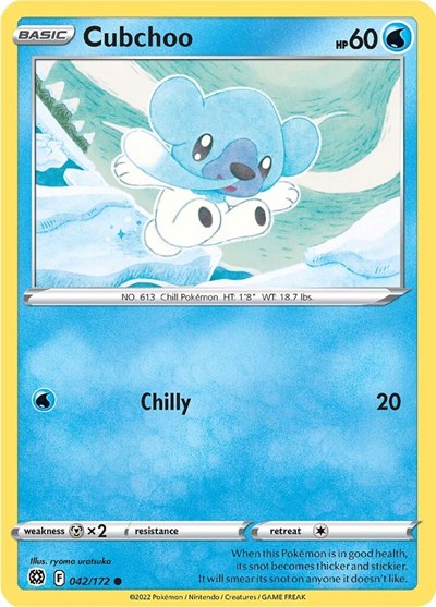 Cubchoo - SWSH09: Brilliant Stars - 042/172
