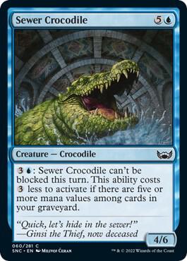 Sewer Crocodile - Streets of New Capenna - 60