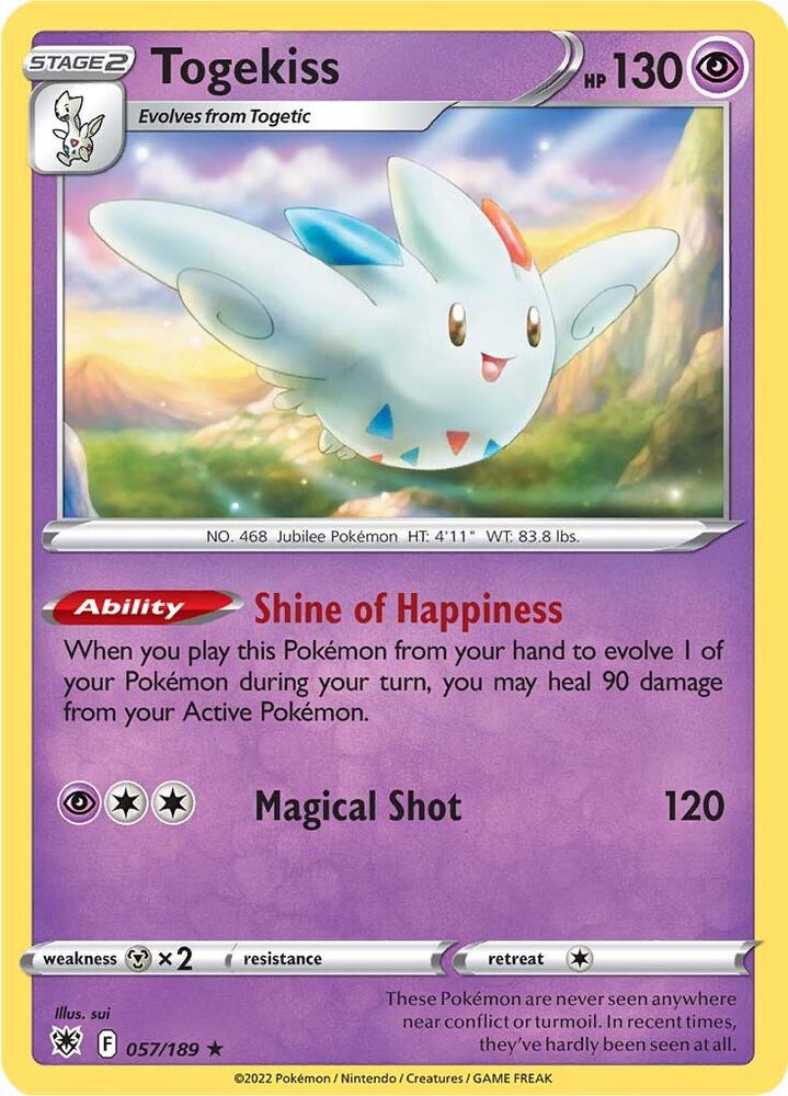 Togekiss - SWSH10: Astral Radiance - 057/189