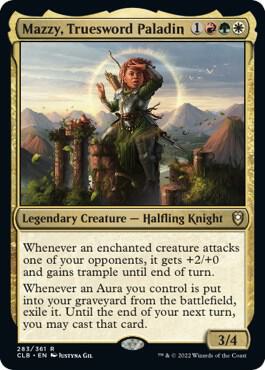 Mazzy, Truesword Paladin - Commander Legends: Battle for Baldur's Gate - 283