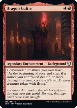 Dragon Cultist - Commander Legends: Battle for Baldur's Gate - 170