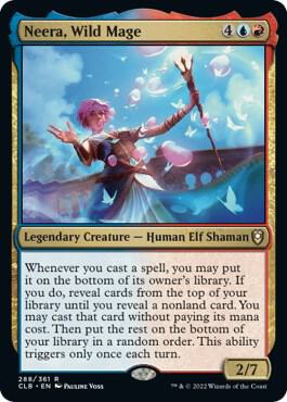 Neera, Wild Mage - Commander Legends: Battle for Baldur's Gate - 288
