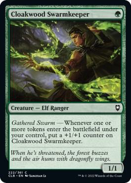 Cloakwood Swarmkeeper - Commander Legends: Battle for Baldur's Gate - 222