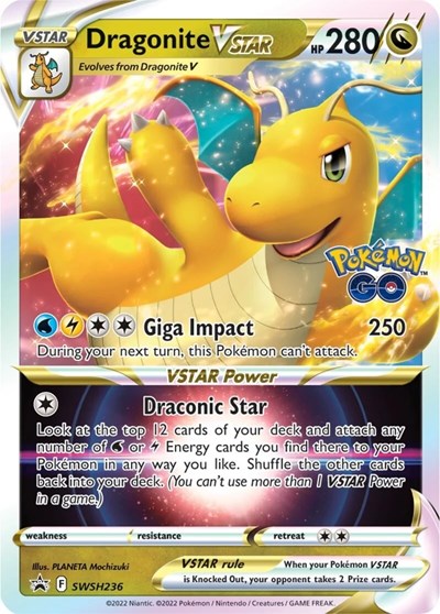 Dragonite VSTAR - SWSH236 - SWSH: Sword & Shield Promo Cards - SWSH236