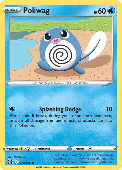 Poliwag - SWSH11: Lost Origin - 030/196