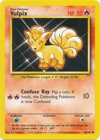 Vulpix - Base Set - 068/102