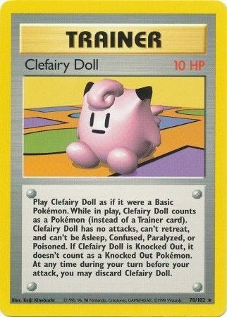 Clefairy Doll - Base Set - 070/102