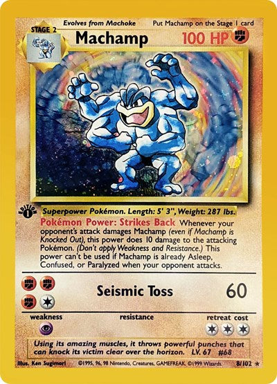Machamp - 8/102 - Deck Exclusives - 008/102