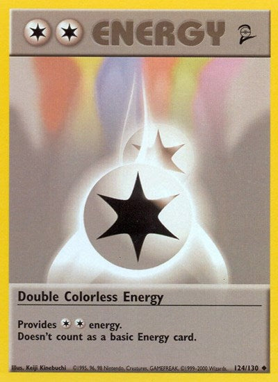Double Colorless Energy - Base Set 2 - 124/130