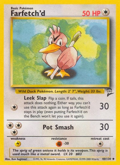 Farfetch'd - Base Set 2 - 040/130