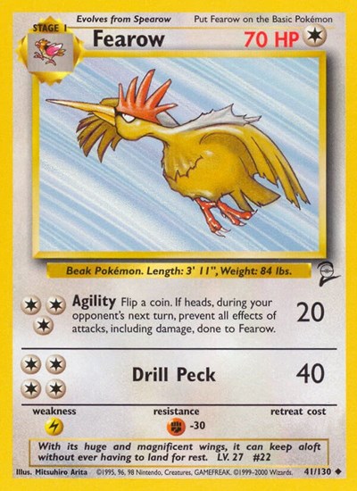 Fearow - Base Set 2 - 041/130