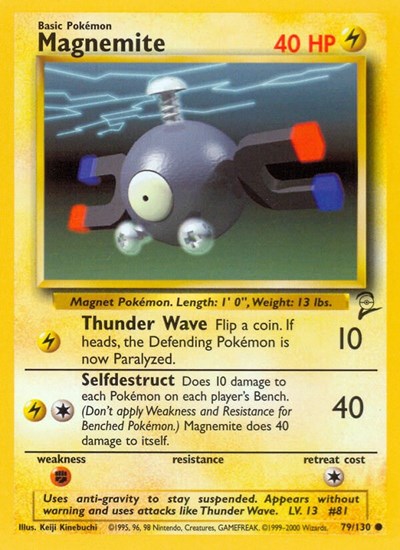 Magnemite - Base Set 2 - 079/130