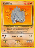 Rhyhorn - Base Set 2 - 090/130