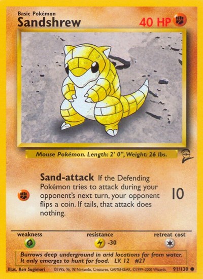 Sandshrew - Base Set 2 - 091/130