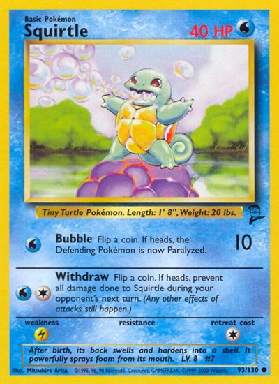 Squirtle - Base Set 2 - 093/130