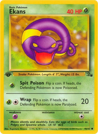Ekans - Fossil - 46/62