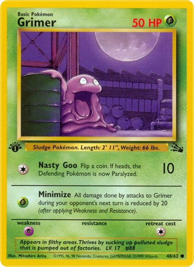 Grimer - Fossil - 48/62