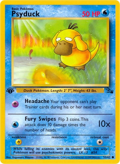 Psyduck - Fossil - 53/62