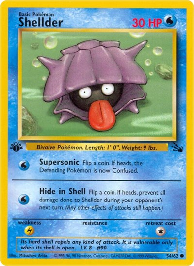Shellder - Fossil - 54/62