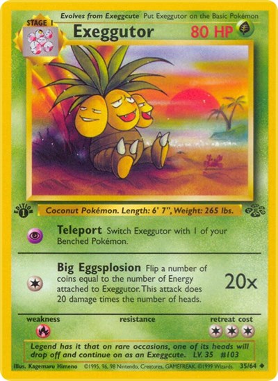 Exeggutor - Jungle - 35/64