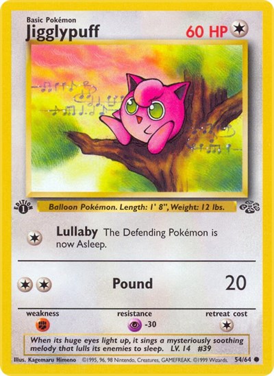 Jigglypuff - Jungle - 54/64