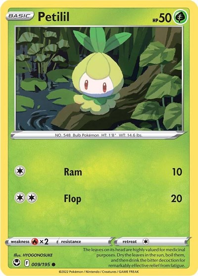 Petilil - SWSH12: Silver Tempest - 009/195