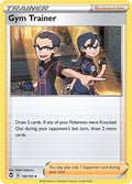 Gym Trainer - SWSH12: Silver Tempest - 158/195 REVERSE HOLOFOIL