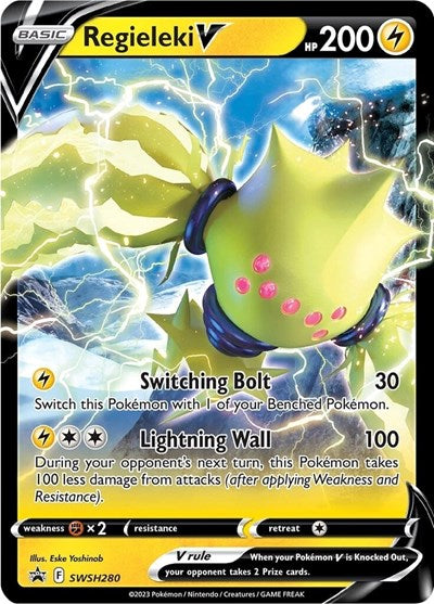 Regieleki V - SWSH280 - SWSH: Sword & Shield Promo Cards - SWSH280