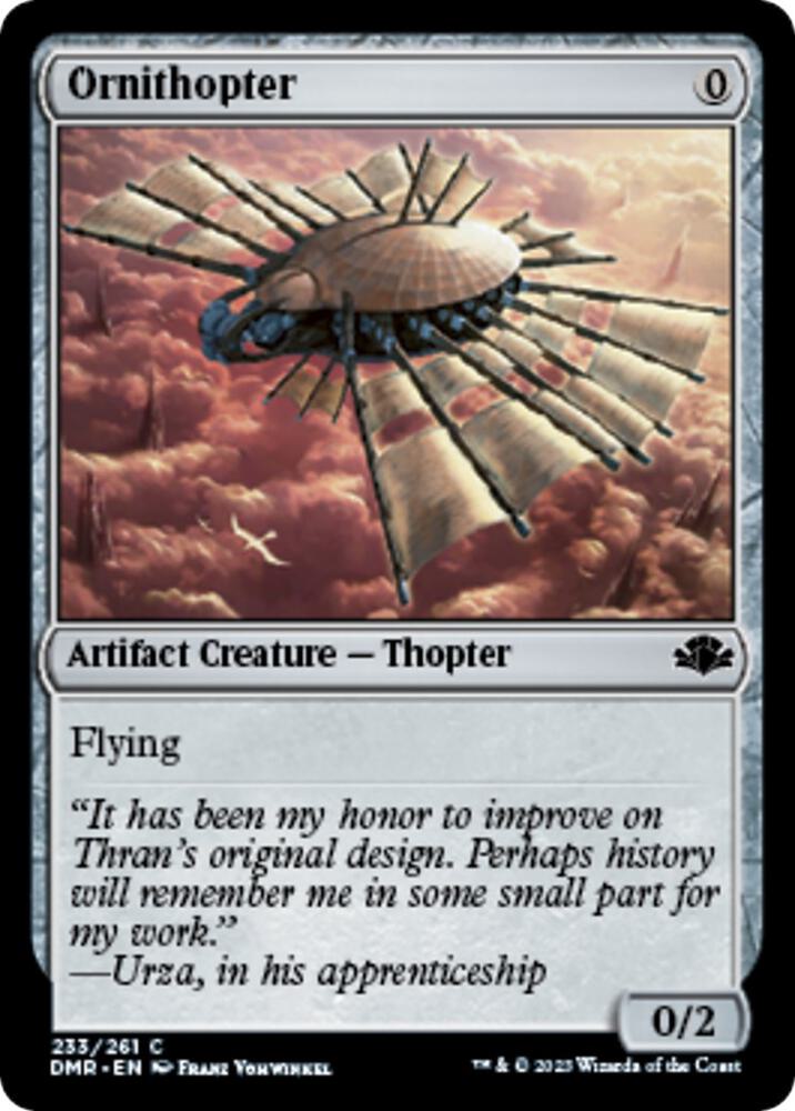 Ornithopter - Dominaria Remastered - 233