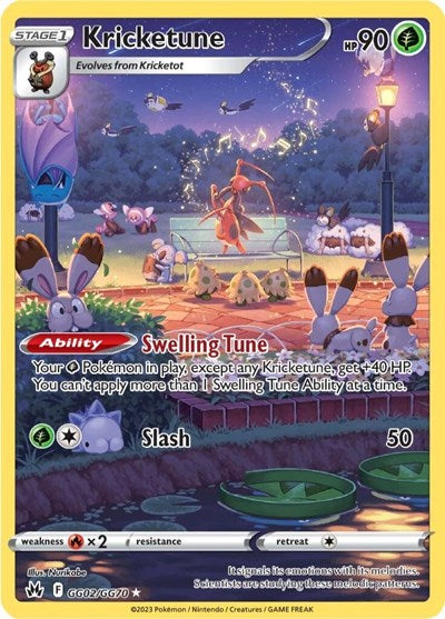 Kricketune - SWSH: Crown Zenith: Galarian Gallery - GG02/GG70