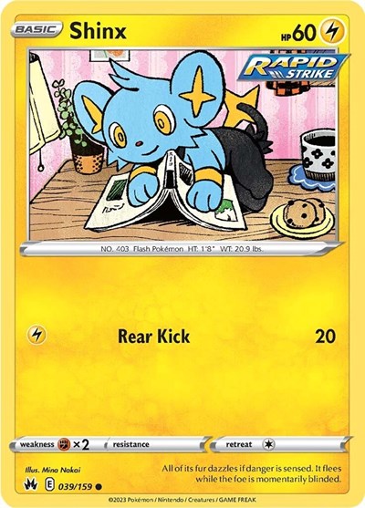 Shinx (39) - SWSH: Crown Zenith - 039/159