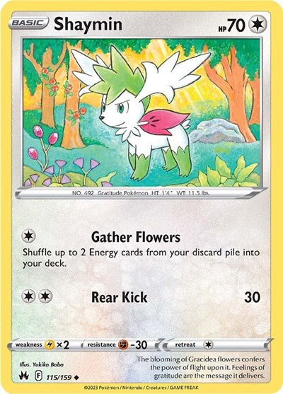 Shaymin - SWSH: Crown Zenith - 115/159