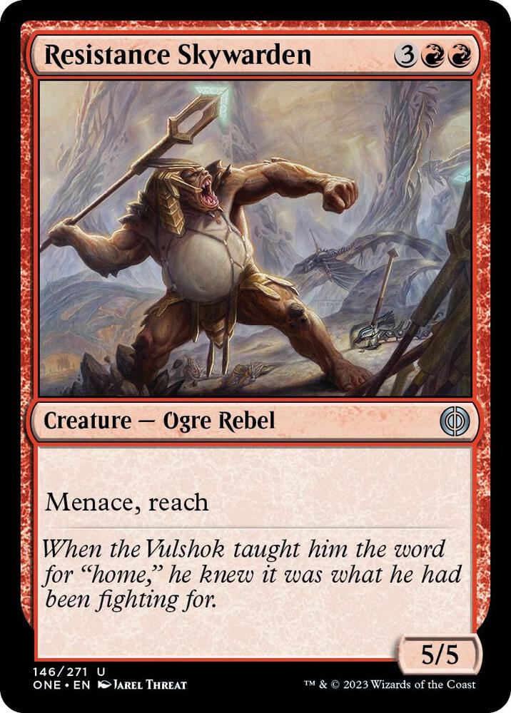 Resistance Skywarden - Phyrexia: All Will Be One - 146
