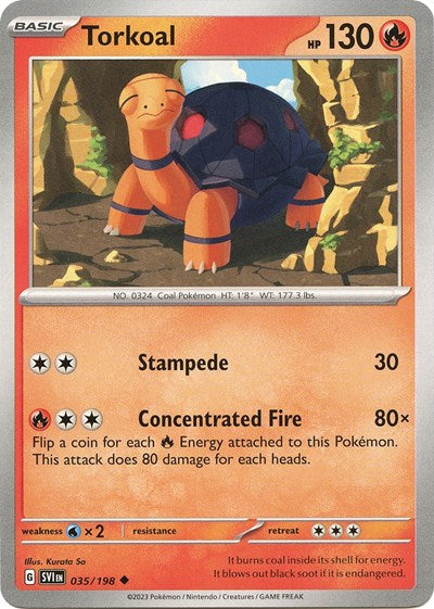 Torkoal - SV01: Scarlet & Violet Base Set - 035/198