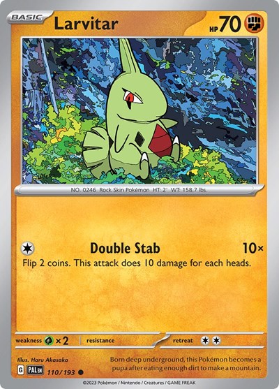 Larvitar - SV02: Paldea Evolved - 110/193
