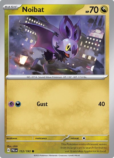 Noibat - SV02: Paldea Evolved - 152/193