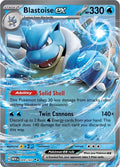 Blastoise ex - 009/165 - SV: Scarlet & Violet 151 - 009/165