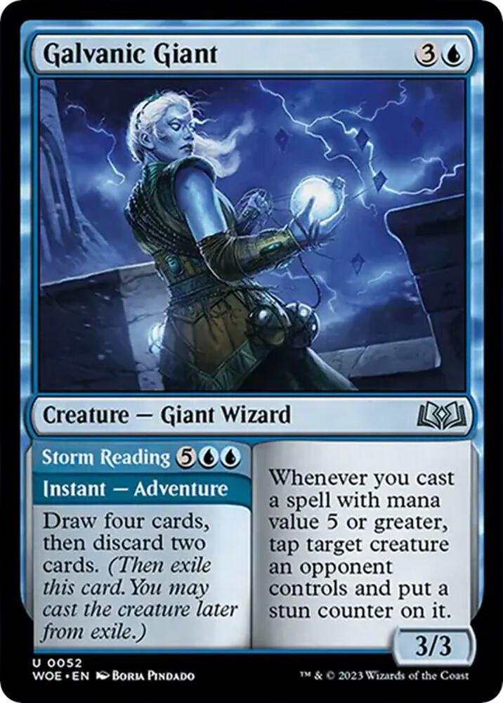 Galvanic Giant - Wilds of Eldraine - 52