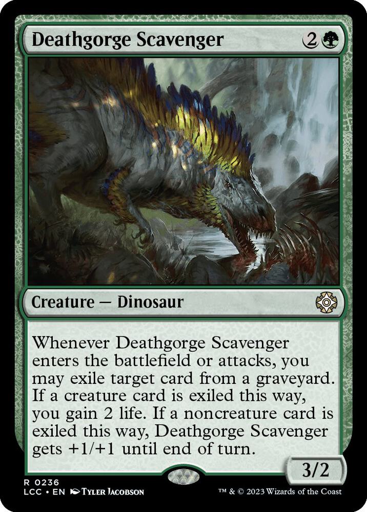 Deathgorge Scavenger - Commander: The Lost Caverns of Ixalan - 236