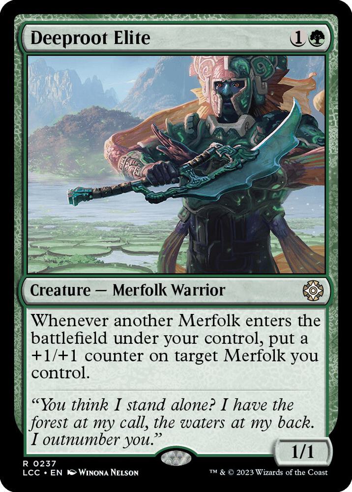 Deeproot Elite - Commander: The Lost Caverns of Ixalan - 237