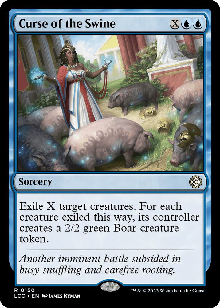 Curse of the Swine - Commander: The Lost Caverns of Ixalan - 150